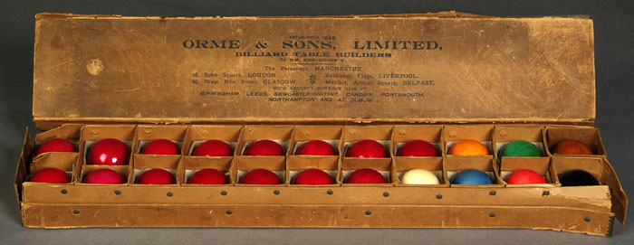 Ivory Snooker Balls