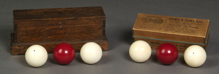 Ivory Billiard Balls